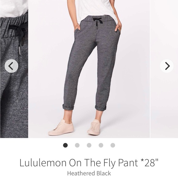 Lululemon On the Fly Pant 28” - Picture 5 of 8